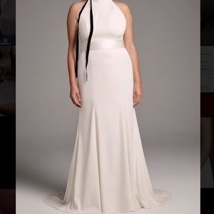 NWT David’s Bridal White by Vera Wang wedding dress